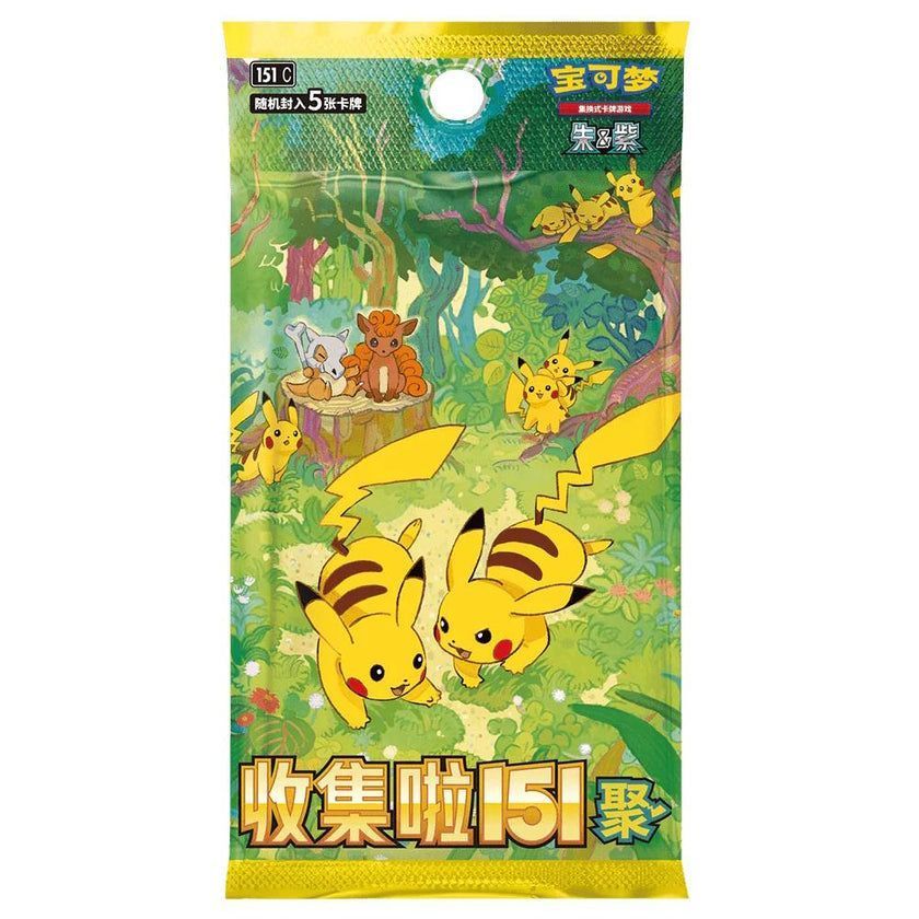 Pokémon Collect 151C Gathering Booster Pack Simplified Chinese
