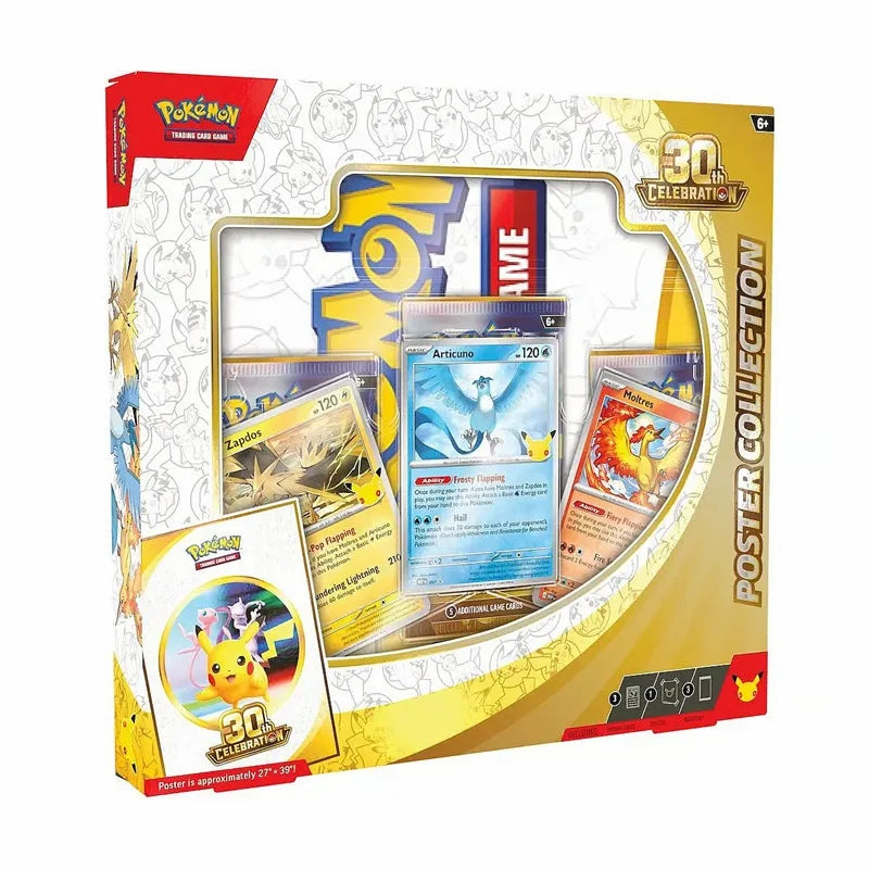 Pokémon TCG: 30th Celebration Poster Collection | English