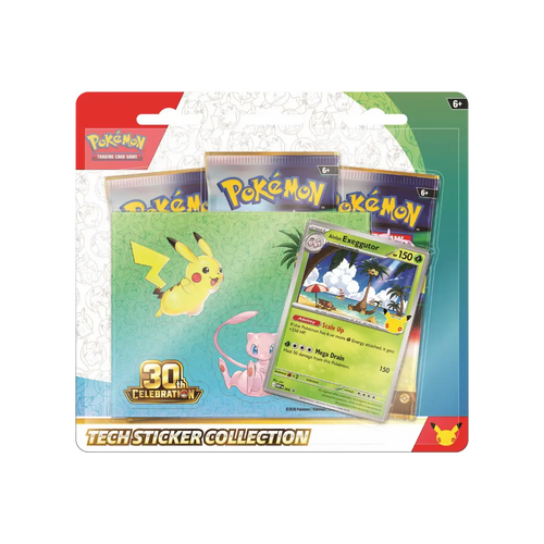 Pokémon TCG: 30th Celebration Alolan Exeggutor Tech Sticker Collection | English