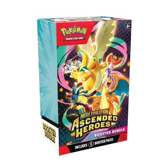 Pokémon TCG: Mega Evolution Ascended Heroes Booster Bundle | English