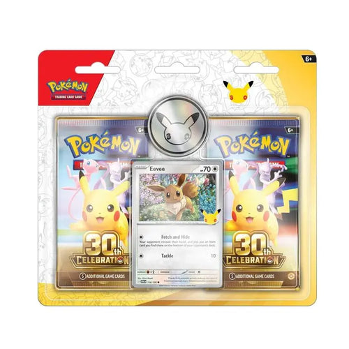 Pokémon TCG: 30th Celebration Eevee 2-Pack Blister | English