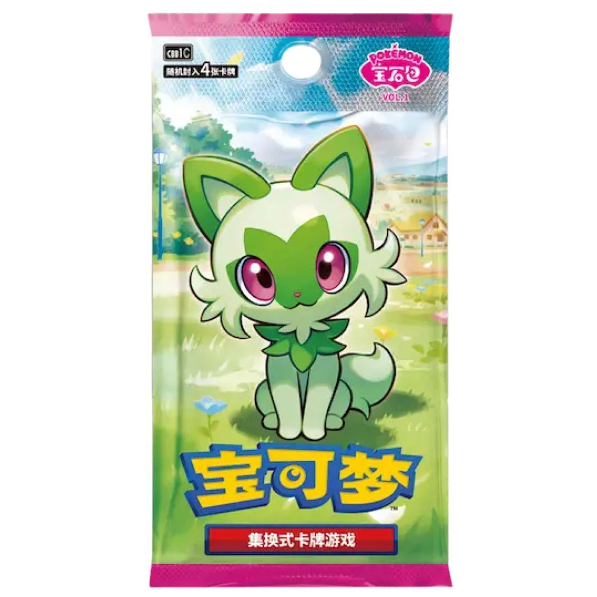 Pokémon Gem Pack Vol. 1 CBB1C Booster Pack Simplified Chinese