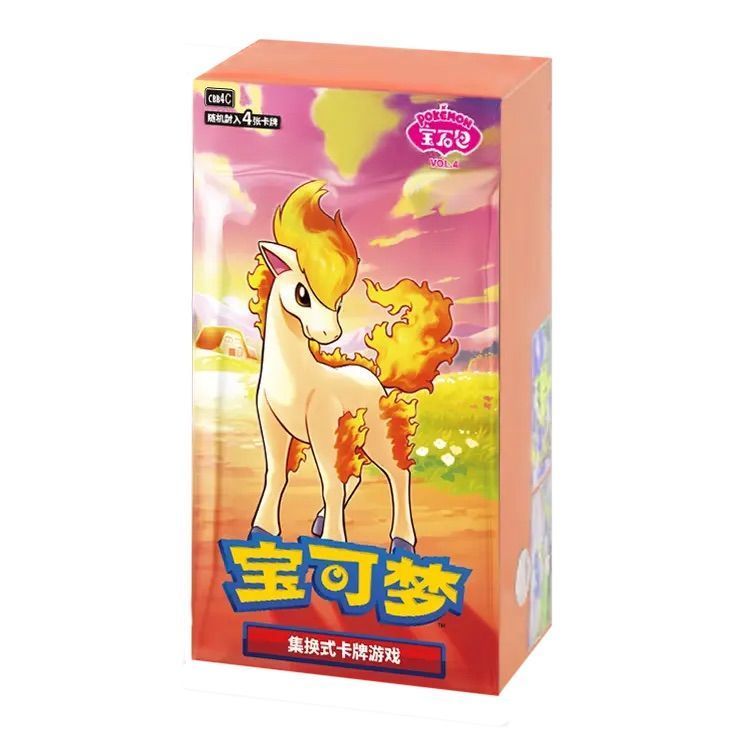 Pokémon TCG: Gem Pack Vol. 4 CBB4C Booster Box | Simplified Chinese