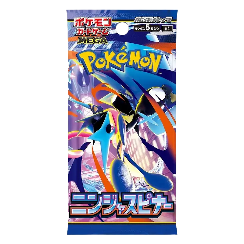 Pokémon TCG: Ninja Spinner M4 Booster Pack | Japanese