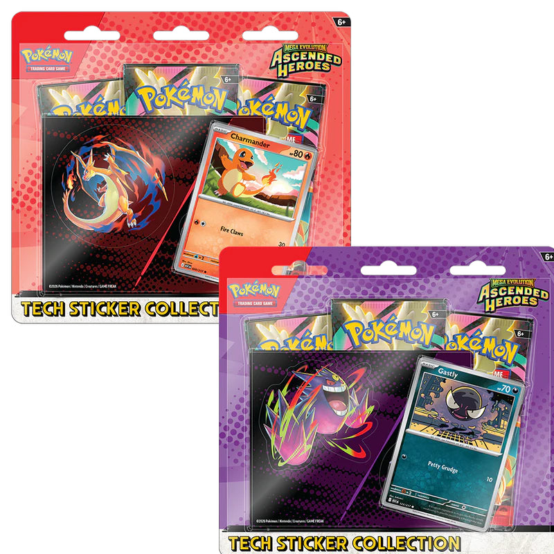 Pokémon TCG: Mega Evolution Ascended Heroes Tech Sticker Collection | English